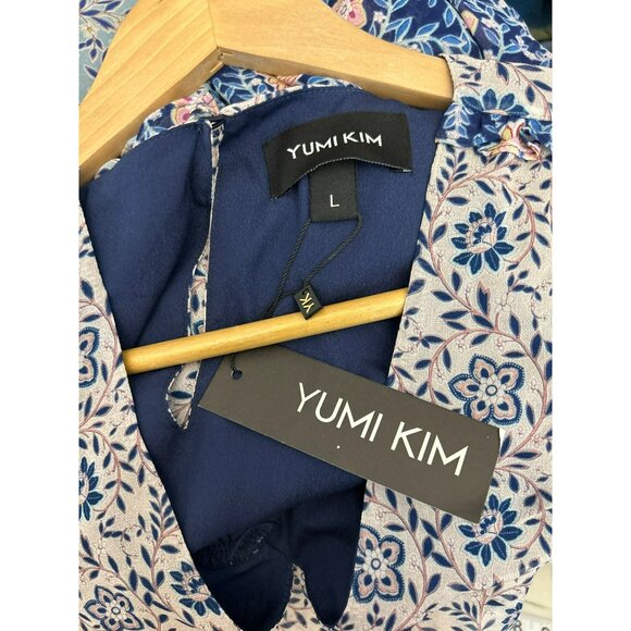 Yumi Kim Women Baby Doll Quinn Ruffle Tiered Mini Dress Large Brighton Field NWT - Picture 6 of 7